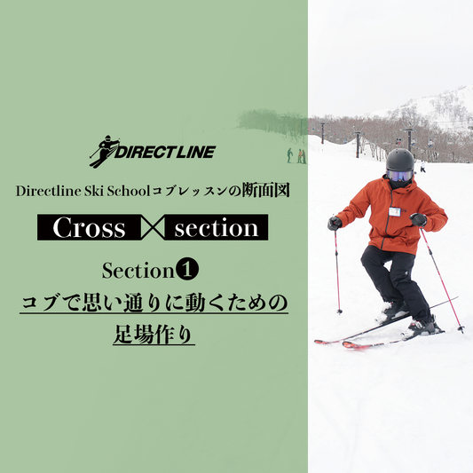 Section1・コブで思い通りに動くための足場作り【Cross－section】
